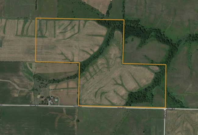 Washington County, Iowa 158 +/- Acres Tillable and CRP
