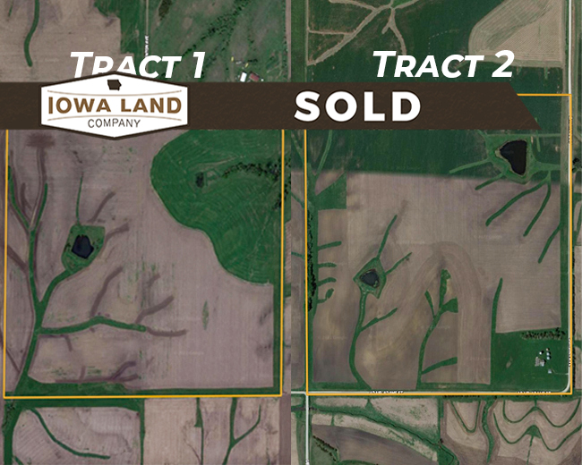 Union/Adair County, Iowa 310 +/- Acres Farmland Auction | 2 Tracts